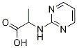 2-(Pyrimidin-2-ylamino)-propionic acid Struktur