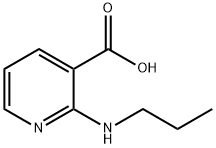 2-(Propylamino)nicotinic acid Struktur