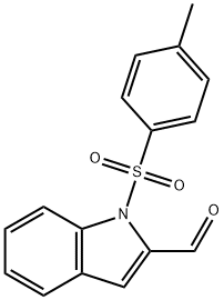 1-[(4-Methylphenyl)sulfonyl]-1H-indole-2-carbaldehyde Struktur