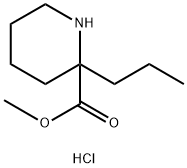 Methyl 2-propylpiperidine-2-carboxylate hydrochloride Struktur