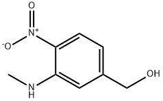 [3-(Methylamino)-4-nitrophenyl]methanol Structure