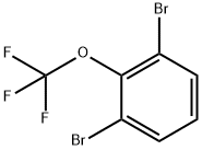 1,3-Dibromo-2-(trifluoromethoxy)benzene Struktur