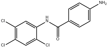 4-AMINO-N-(2,4,5-TRICHLOROPHENYL)BENZAMIDE Struktur