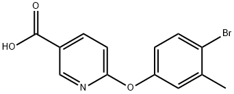 6-(4-bromo-3-methylphenoxy)nicotinic acid price.