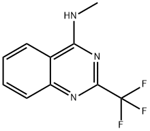 N-Methyl-2-(trifluoromethyl)-4-quinazolinamine Struktur