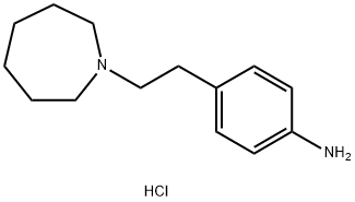 4-(2-Azepan-1-yl-ethyl)-phenylaminedihydrochloride Struktur