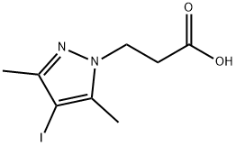 3-(4-Iodo-3,5-dimethyl-1H-pyrazol-1-yl)-propanoic acid price.