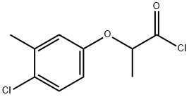 2-(4-氯-3-甲基苯氧基)丙醇基氯化物 結(jié)構(gòu)式