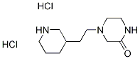 4-[2-(3-Piperidinyl)ethyl]-2-piperazinonedihydrochloride Struktur