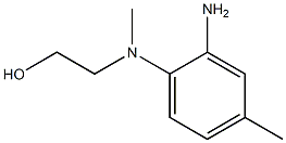 2-(2-Amino-4-dimethylanilino)-1-ethanol Struktur