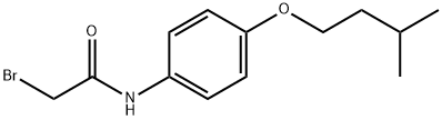 2-Bromo-N-[4-(isopentyloxy)phenyl]acetamide Struktur