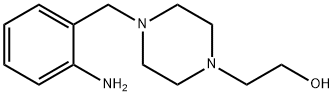 2-[4-(2-Amino-benzyl)-piperazin-1-yl]-ethanol Struktur