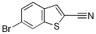 6-Bromo-1-benzothiophene-2-carbonitrile Struktur