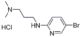 N1-(5-Bromo-2-pyridinyl)-N3,N3-dimethyl-1,3-propanediamine hydrochloride Struktur