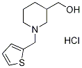 3-piperidinemethanol, 1-(2-thienylmethyl)- Struktur