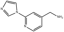 [2-(1h-imidazol-1-yl)pyridin-4-yl]methylamine Struktur