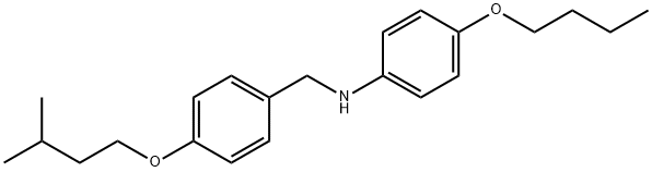 4-Butoxy-N-[4-(isopentyloxy)benzyl]aniline Struktur