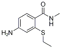 4-amino-2-(ethylthio)-N-methylbenzamide Struktur