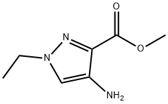 methyl 4-amino-1-ethyl-1H-pyrazole-3-carboxylate hydrochloride Struktur