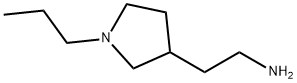 2-(1-Propyl-3-pyrrolidinyl)ethylamine Struktur