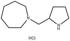 1-(2-Pyrrolidinylmethyl)azepane dihydrochloride Struktur