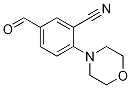 5-Formyl-2-(morpholin-4-yl)benzonitrile Struktur