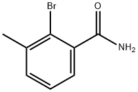 2-BROMO-3-METHYLBENZAMIDE Struktur