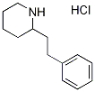 2-Phenethyl-piperidine hydrochloride Struktur