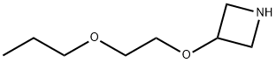 3-(2-Propoxyethoxy)azetidine Struktur