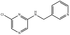 6-Chloro-N-(3-pyridinylmethyl)-2-pyrazinamine Struktur