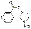 3-Pyrrolidinyl nicotinate hydrochloride Struktur