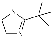 1H-imidazole, 2-(1,1-dimethylethyl)-4,5-dihydro- Struktur