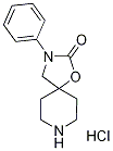 3-Phenyl-1-oxa-3,8-diazaspiro[4.5]decan-2-one hydrochloride Struktur