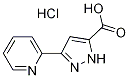 5-PYRIDIN-2-YL-2H-PYRAZOLE-3-CARBOXYLIC ACIDHYDROCHLORIDE Struktur