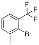 2-Bromo-3-methylbenzotrifluoride Struktur