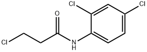 3-chloro-N-(2,4-dichlorophenyl)propanamide Struktur