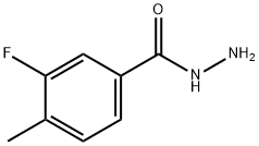 3-fluoro-4-methylbenzohydrazide Struktur