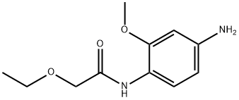 N-(4-amino-2-methoxyphenyl)-2-ethoxyacetamide Struktur