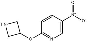 2-(3-Azetidinyloxy)-5-nitropyridine Struktur