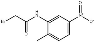 2-Bromo-N-(2-methyl-5-nitrophenyl)acetamide Struktur