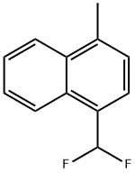 1-(Difluoromethyl)-4-methylnaphthalene Struktur