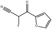 2-Fluoro-3-(furan-2-yl)-3-oxopropanenitrile Struktur