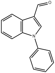 1-Phenyl-1H-indole-3-carbaldehyde Struktur