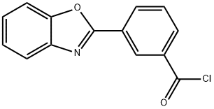 3-(1,3-Benzoxazol-2-yl)benzoyl chloride Struktur