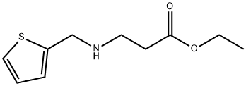 Ethyl 3-[(2-thienylmethyl)amino]propanoate Struktur