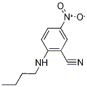 2-(butylamino)-5-nitrobenzonitrile Struktur