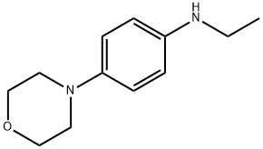 N-ethyl-4-(morpholin-4-yl)aniline Struktur