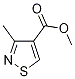 methyl 3-methylisothiazole-4-carboxylate Struktur