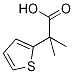 2-Methyl-2-(2-thienyl)propanoic acid Struktur