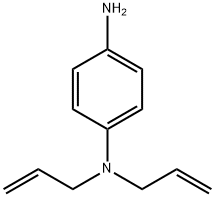 N-1,N-1-Diallyl-1,4-benzenediamine Struktur